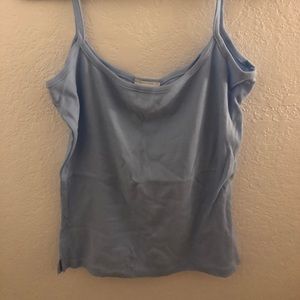 Blue tank top